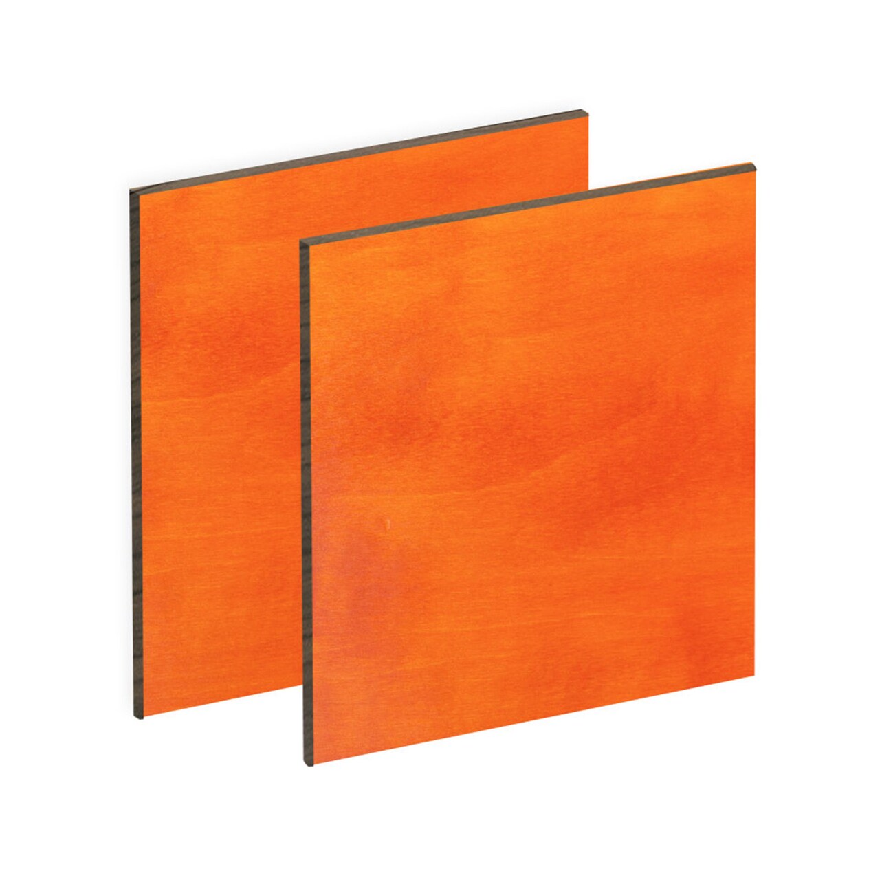 ColorShop 1/8" Colored Wood Sheets for Glowforge, Laser Engraver, Hobby Size Laser, CNC, Scroll Saw, and DIY Craft 12" x 12" & 12" x 24"